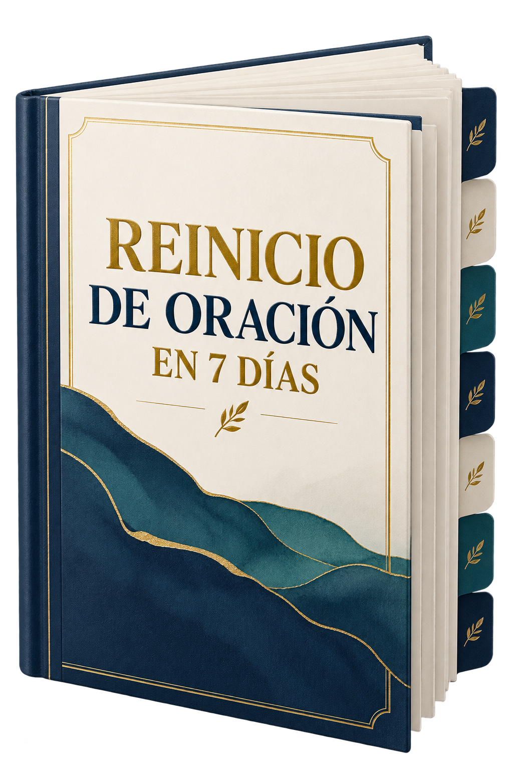 Libro Reinicio de Oración en 7 Días con pestañas