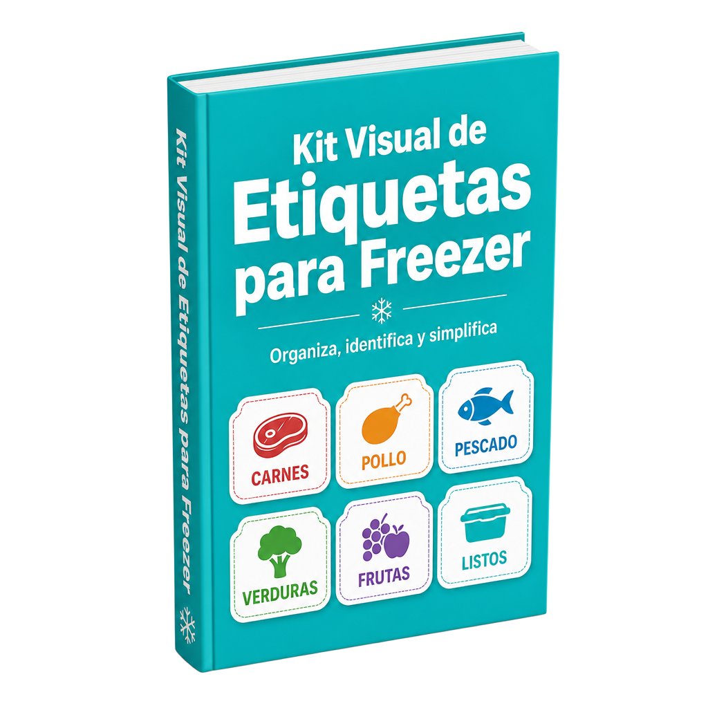 Kit Visual de Etiquetas para Freezer