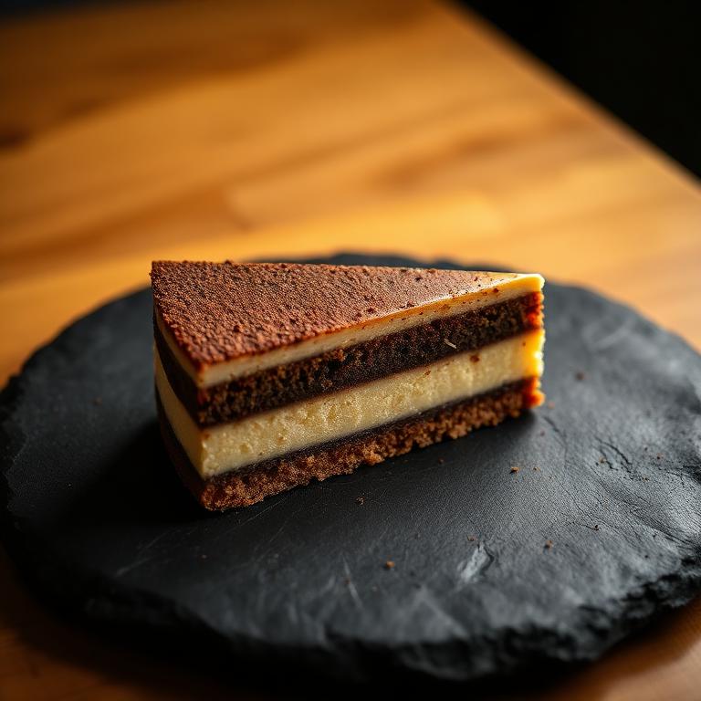 Rebanada gourmet de Dulce de Leche y Café